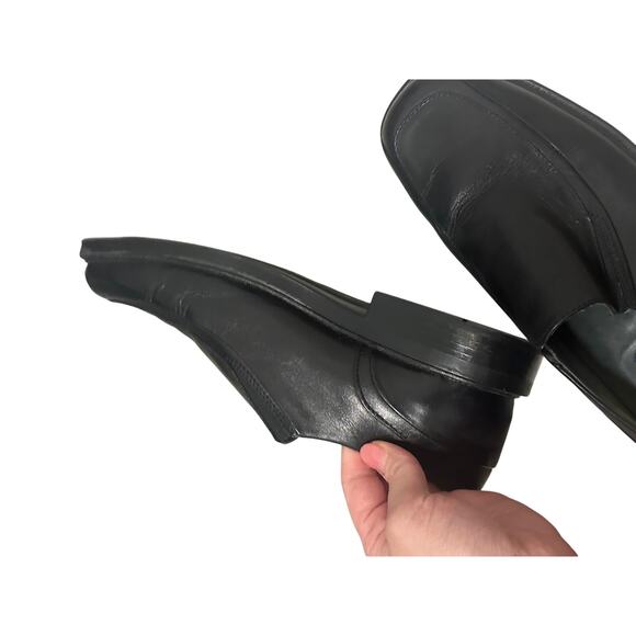 Dockers Men's 8 Black Emptor Slip On Synthetic Leather Round Toe Dress Shoe - Picture 4 of 11